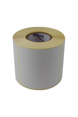 Eko Termal Etiket 80mm X 80mm Ruloda 500 Adet 40mm Kuka Çapında Direk Termal Transfer Etiketi Diğer