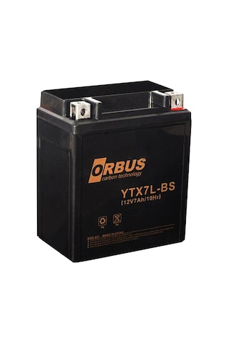 Ayt Orbus 12 Volt 7 Ah Elektrikli Karbon Bisiklet Aküsü Yeni Tarihli Taze Akü 12v-7a