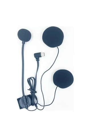 Geeksen Kask Telsizi Ejeas V7\v4plus\v6pro+ Motosiklet Bluetooth Kask İnterkomu Özel Tip-c Kulaklık Aksesuarı Bluetooth 5.0