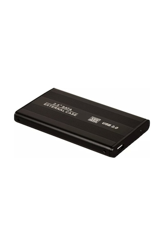 AoGo USB 2.0 Sata 2.5 Harddisk Kutusu + Kılıf Metal Harici Disk Kutusu