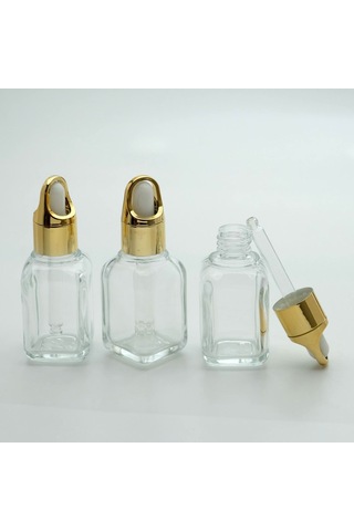 Boş DaMLalık Şişe Özel 50 ML 2 Adet Boş Şeffaf