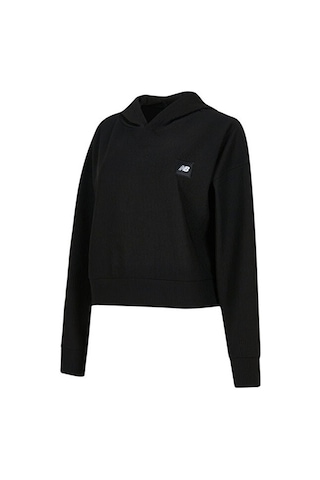 New Balance Nb Lifestyle Women Hoodie Kadın Siyah Sweatshirt - Wnh1617