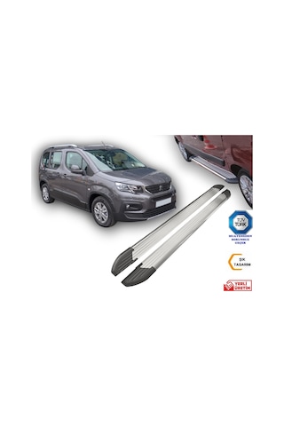 Peugeot Rifter Kısa Şase Yan Basamak 2019 2020 2021 2022 2023 2024 2025