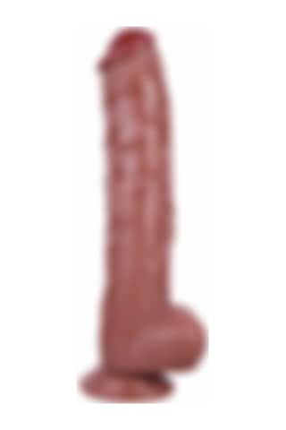 Zaga Oyun 32cm Ultra Realistik Vantuzlu Dildo Penis