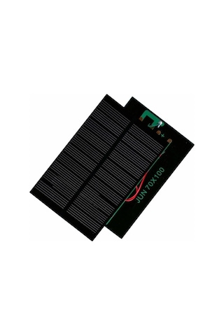 Küçük Mini Güneş Paneli 7cmx10cm 6 Volt 0,15 Amper Ve - Uç Kablo
