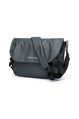 Erkekler İçin Şık Ve Fonksiyonel Omuz Çantası - Bisiklet, Günlük Kullanım Ve Seyahat İçin Pratik Crossbody Çanta, Küçük Boy Postacı Çantası, Spor Ve Eğlence Aktiviteleri İçin Sırt Çantası Alternatifi Gri