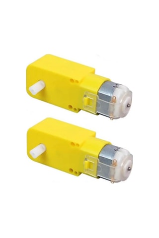 Koodmax - 4 Adet - Robot Tekerlek Motoru Tt Motor Araba Robot Akılı Araç Oyuncak