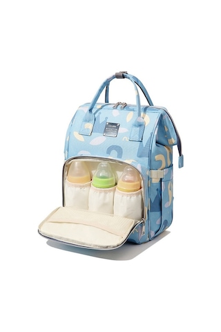 Dancemonkey Yeni Büyük Kapasiteli Anne Çantası - Su Geçirmez Beyaz Beyaz