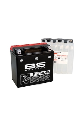 Bs Batery Btx14l-bs ( Yuasa Ytx14l-bs ) Motosiklet Aküsü