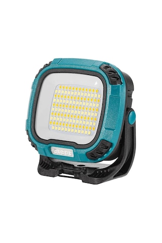 İdragon W892-1 Şarjlı Portatif Led Çalışma Ve Kamp Projektörü- 4 Kademeli Işık, Kırmızı Acil Flaşör, Alt Spot Led, Mıknatıslı & Powerbankli Işıldak 2x 18650 3000mah Pil Dahil Beyaz