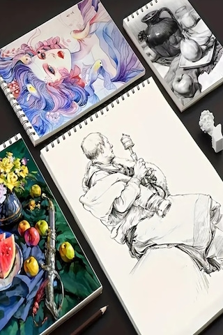İdora Sketch Dereceli Kurşun Kalem 14 Parça Eskiz Set