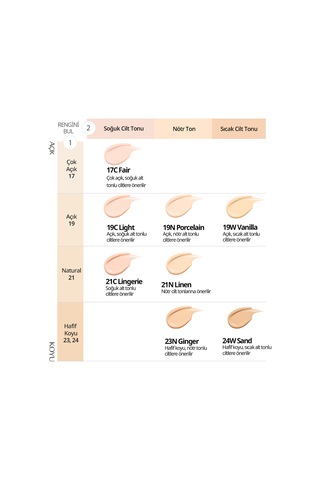 Kalıcı, Mat Cushion Fondöten Clıo Kill Cover Skin Fixer Cushion + Refill 21c Lingerie Spf50+ Pa+++ 21