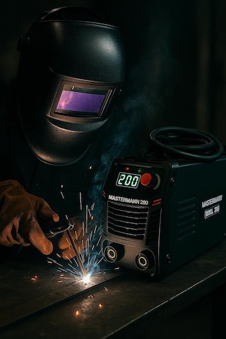 Soyberg Mastermann 200 Amper İnverter Kaynak Makinası Türk Malı