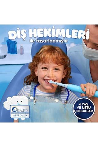 Oral-b İo Çocuk 6+ Stitch Şarjlı Diş Fırçası Şarjlı