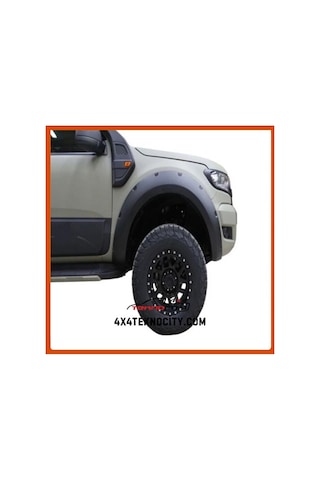 Ford Ranger T6 2012-2015 Çamurluk Kaplama -dodik Takımı Krom Cıva