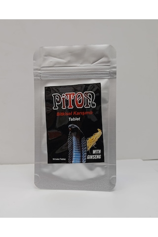 Kademgiller Bitkisel Piton Ginsengli Tablet 650mgx10 Tablet Kademgiller Bitkisel Piton Ginsengli Tablet 650mgx10 Tablet