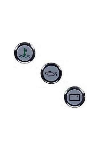 Tekne Sigorta Paneli Hararet Ikaz Lambası. 12V. Delik 14Mm