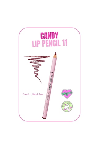 Callista Lip Candy Dudak Kalemi 11 Burgundy Obsessed - Kırmızı