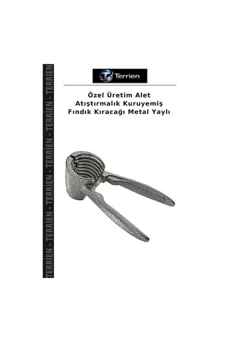 Özel Üretim Alet Atıştırmalık Kuruyemiş Fındık Kıracağı Metal Yaylı