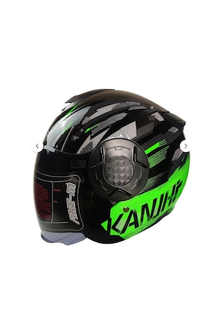 Free-m Freem Fr-665 Green Yarım Kask Çok Renkli