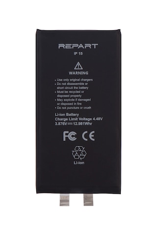 Apple Uyumlu iPhone 15 Batarya Film'siz Puntalanabilir Cell 3349 Mah