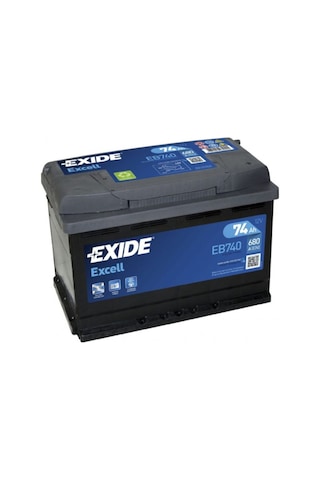 Exide 12V 74Ah 680Cca Excell (72Ah Kutu)-Exide / 552778591