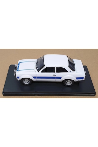 1:24 Ölçek Whitebox 1973 Ford Escort Mk I Rs 2000 Diecast Metal Minyatür Model Araba 15cm