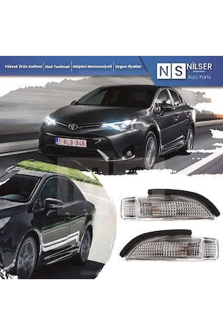 Toyota Uyumlu Avensis Dikiz Ayna Sinyali Sağ-Sol Takım 2014-2020