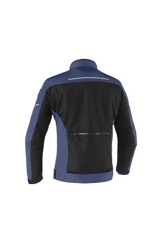 Clover Netstyle-3 Wp Korumalı Motosiklet Montu Siyah Mavi