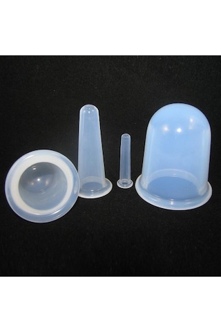 Masaj Silindiri Çukurluk Bardakları 14x9.8x4.2cm İle Nv2p0j Şeffaf