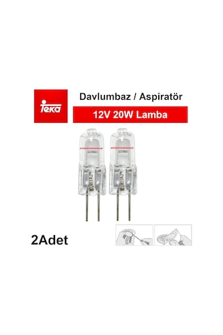 Teka Uyumlu Ankastre Aspiratör Davlumbaz Için 12V Lamba Ampul Işık - 455414230 Teka Uyumlu Ankastre Aspiratör Davlumbaz Için 12V Lamba Ampul Işık - 455414230