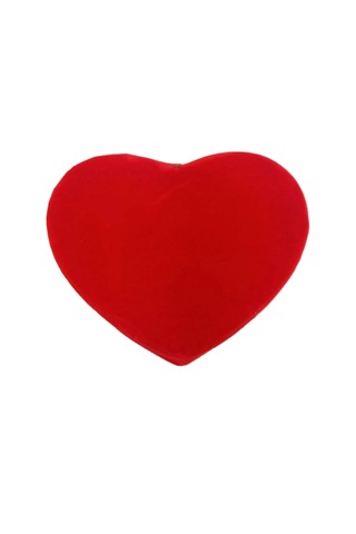 Pigado 925 Ayar Gümüş Kalpli Özel Kadife Kutusunda Gül Kolye Gümüş