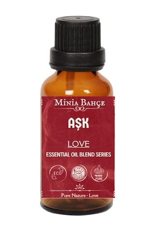 Minia Bahçe Aşk Uçucu Yağ Karışımı 10 ML + Buhurdanlık