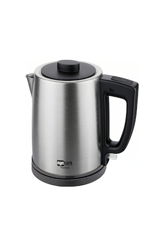 Egetürk TeaDem 2000W Elektrikli Çay Makinesi ve Kettle – 1,7 L Su Isıtıcı, 1,2 L Demlik, Inox