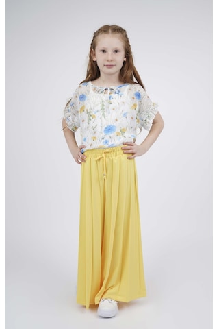 Bestkids Kız Çocuk Bol Paçalı Beli Lastikli Pantolon 001