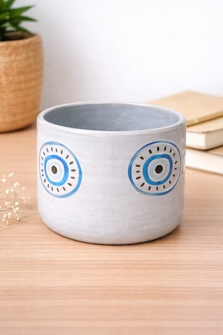 El Yapımı Seramiktasarım Saksı - 8x8 Cm Bitkisiz Cogo Ceramic 0 - 1 Kg