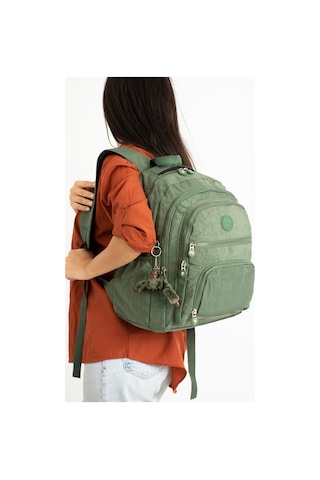 Ultra Hafif Orta Boy Sırt Çantası Unisex Yeşil Model: 571-3c - Yeşil