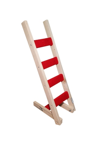 Doğal ahşap duvara veya yere kedi merdiveni Kedi tırmalaması 85cm