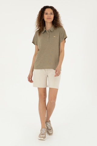 U.s. Polo Assn. Kadın Taş Şort Örme 50282741-vr049 TAŞ Taş