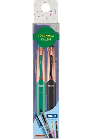 Mılan 1765809120 Capsule Copper Tükenmez Kalem Blister - 2li