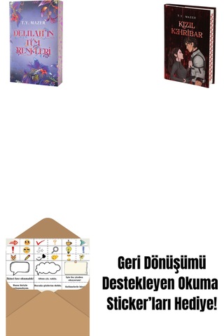 Delilah In Tüm Renkleri + Kızıl Kehribar + Okuma Sticker'ları