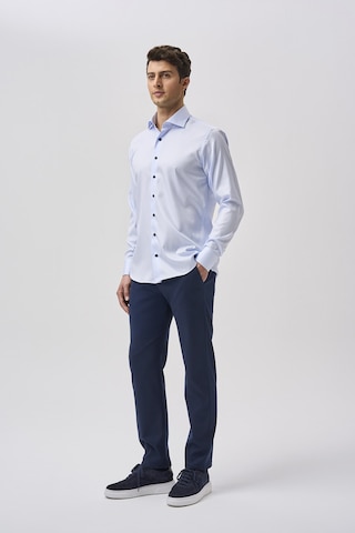 Bisse Bisse Studio Uzun Kollu Regular Fit İtalyan Yaka Cepsiz Erkek Açık Mavi Gömlek Bsgmeks252153 33 Açık Mavi