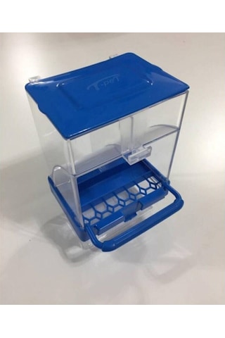 T-Pet Profesyonel Bölmeli Akıllı Yemlik Mavi