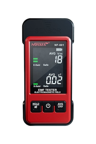 Noyafa Nf-601 Elektromanyetik Radyasyon Ölçüm Dedektörü Emf Metre