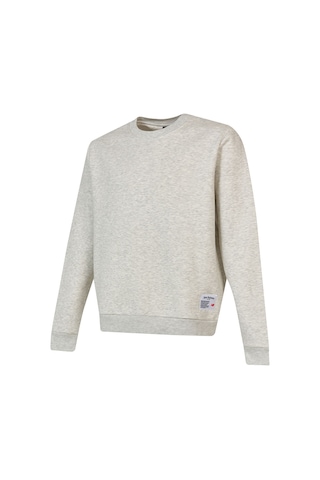 New Balance Lifestyle Men Sweatshirt Beyaz Sweatshirt Mnc3503-snw1 Siyah