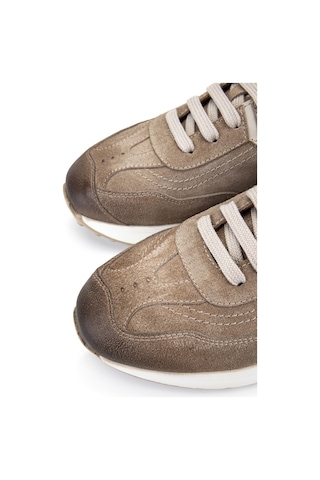 Tamer Tanca Erkek Hakiki Deri Bej Süet Sneakers & Spor Ayakkabı 1171 86-24 Erk Ayk Y26 Bej Suet