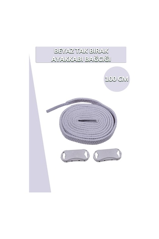 Dopar Elastik Esnek Akıllı Kilit Tak Bırak Ayakkabı Bağcığı 100 Cm 001