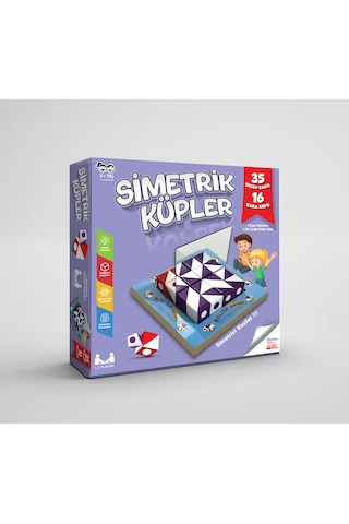 Simetrik Küpler Görsel Beceri Küpleri Simetriyi Keşfet