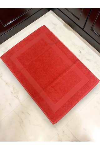 Banyo Ayak Havlusu Yüksek Kalite 50 X 80 Cm Turuncu