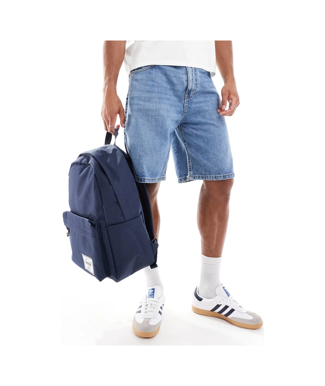 Herschel Classic Backpack Navy 26l Uisex 43cm X 32cm X 16,5cm Sırt Çantası Lacivert Lacivert